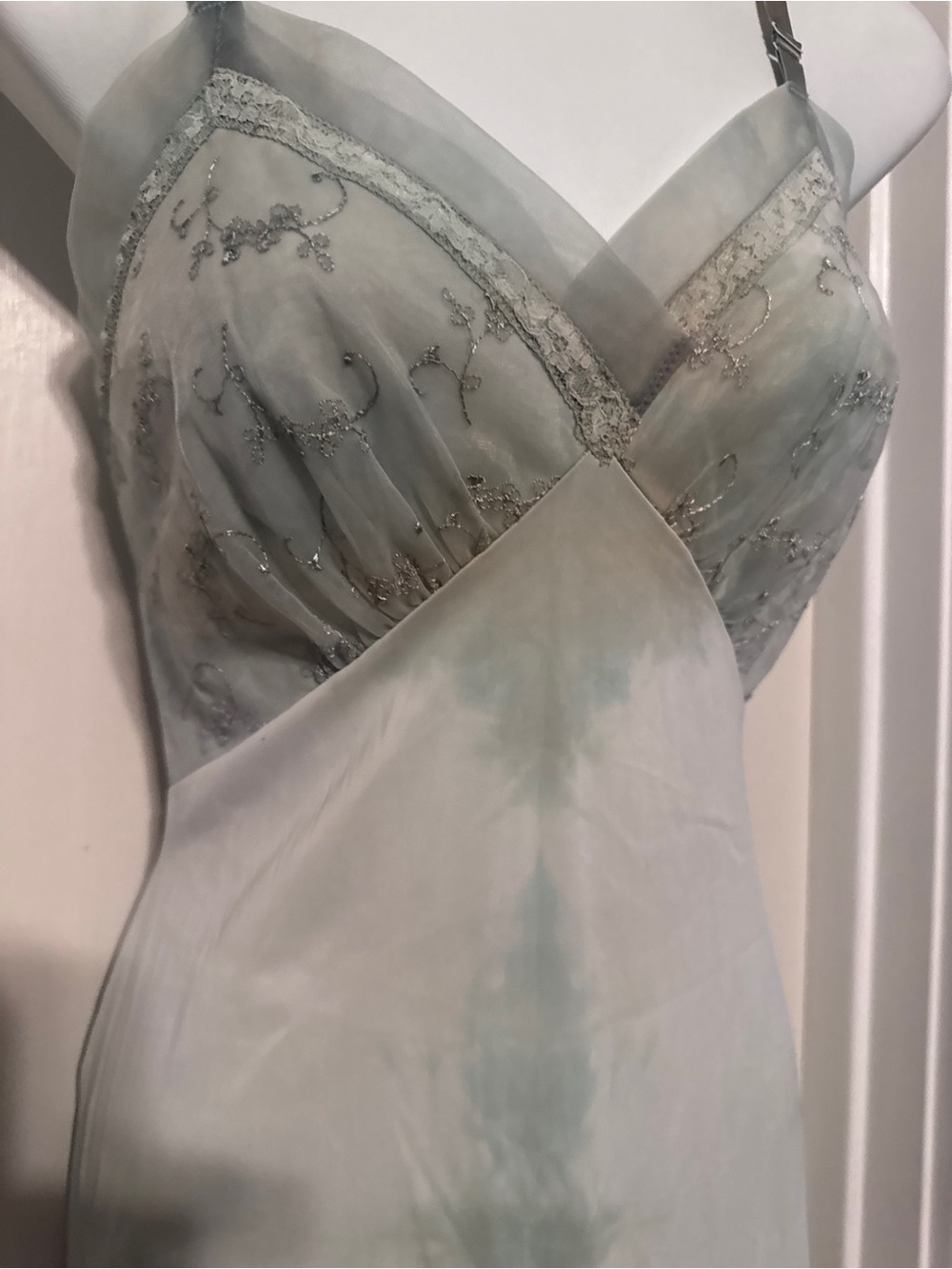 Hand dyed slip